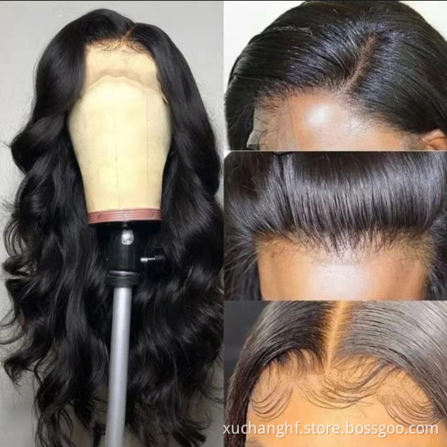 Frontal Glueless Full Hd Lace Wig,Cuticle Aligned Virgin Raw Indian Hair Wig,Unprocessed 100% Human Hair Full Lace Wig